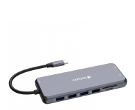 Verbatim USB-C - 3xUSB 3.2, USB-C PD, 2xHDMI, VGA, RJ45, Audio, SD - 1236407 - zdjęcie 2
